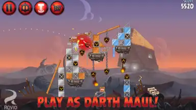 Captura de tela de Angry Birds Star Wars II 2