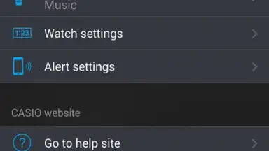 Captura de tela de G-SHOCK+ 1