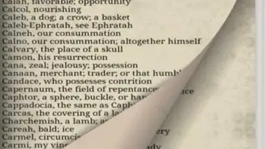 Captura de tela de Bible Names with Meanings 5