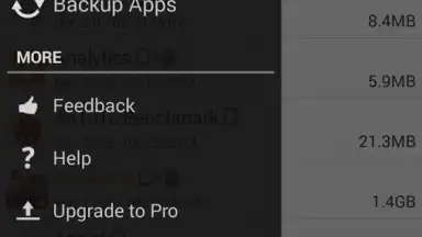 Captura de tela de Manage Apps (App 2 SD) 8