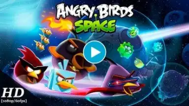 Captura de tela de Angry Birds Space 1