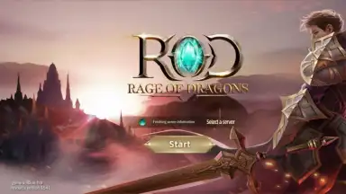 Captura de tela de Rage of Dragons 1