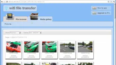 Captura de tela de WiFi File Transfer 3