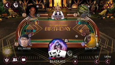 Captura de tela de Zynga Poker 10