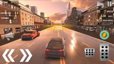 Captura de tela de Car Games highway traffic 6