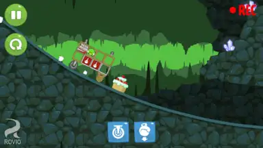 Captura de tela de Bad Piggies HD 1