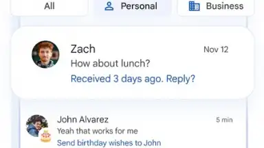 Captura de tela de Google Messages 5