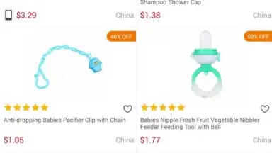 Captura de tela de GearBest 3