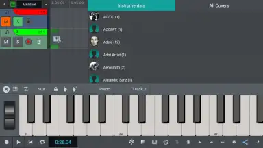 Captura de tela de n-Track Studio 11