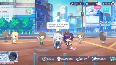 Captura de tela de Hatsune Miku: Colorful Stage! 7