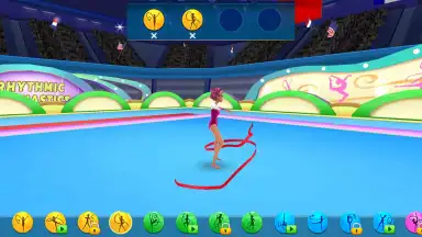 Captura de tela de Rhythmic Gymnastics Dream Team 6
