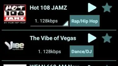 Captura de tela de Internet Radio 2