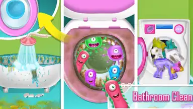 Captura de tela de Home Clean - Design Girl Games 7