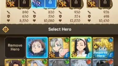 Captura de tela de The Seven Deadly Sins: Grand Cross 2