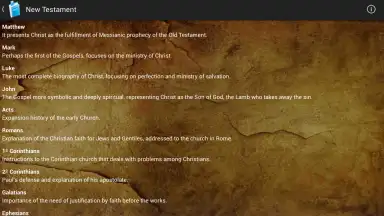 Captura de tela de Holy Bible King James Version 14