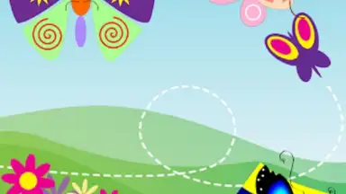 Captura de tela de Butterfly Flower for DoodleTex 2