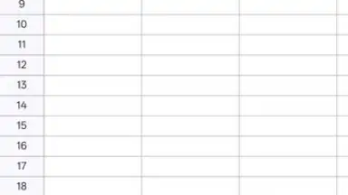 Captura de tela de Google Sheets 14