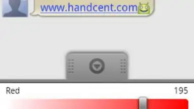 Captura de tela de Handcent SMS 2