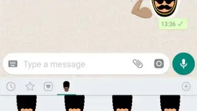 Captura de tela de London Guard Stickers 2