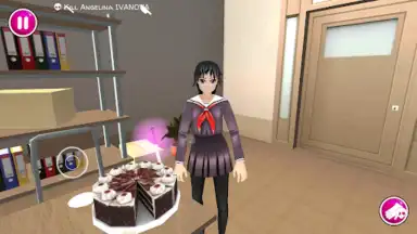 Captura de tela de Yandere School 1