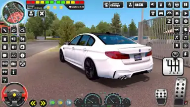 Captura de tela de Driving School 3D : Car Games 4