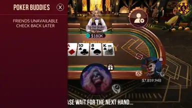 Captura de tela de Zynga Poker 8