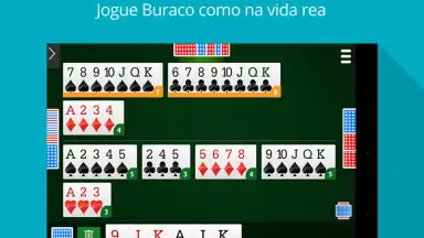 Captura de tela de Buraco Canastra 10