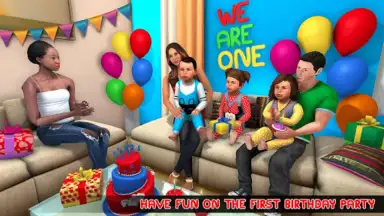 Captura de tela de Mother Simulator Triplet Baby 2