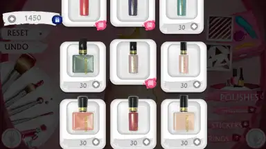 Captura de tela de Cute Nail Art Designs Game 3D 1