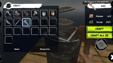Captura de tela de Survival and Craft: Crafting In The Ocean 4