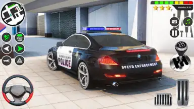 Captura de tela de SuperPoliceCarParking 3
