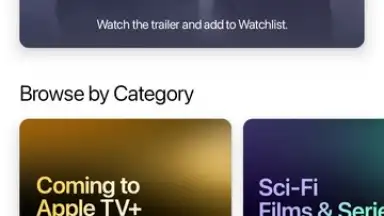Captura de tela de Apple TV 4