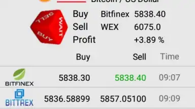 Captura de tela de Crypto Arbitrage 4