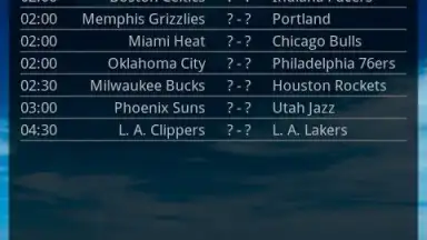 Captura de tela de Basketball Livescore Widget 16