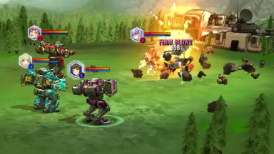 Captura de tela de Epic Mecha Girls 7