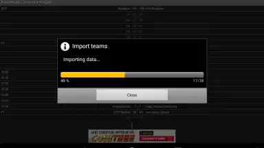 Captura de tela de Basketball Livescore Widget 1