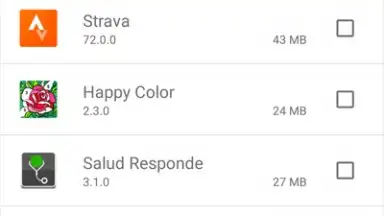 Captura de tela de Uninstaller App 1