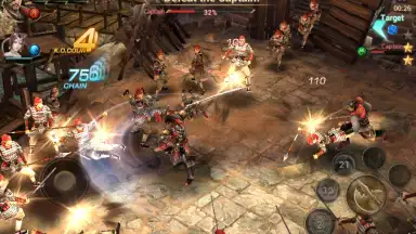 Captura de tela de Dynasty Warriors Unleashed 3
