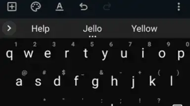 Captura de tela de HeliBoard 4