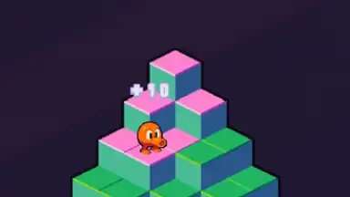 Captura de tela de Q*bert 4