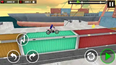 Captura de tela de Bike Stunt Ramp Race 3D 3