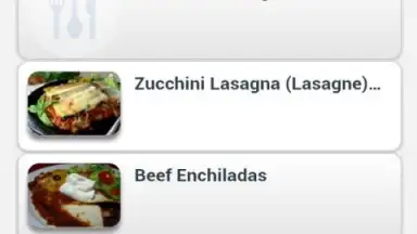 Captura de tela de Recipes by Ingredients 5