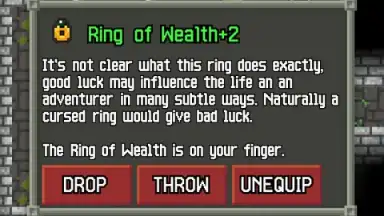 Captura de tela de Shattered Pixel Dungeon 9