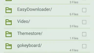 Captura de tela de Download Manager Android 3
