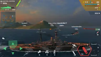Captura de tela de Battle of Warships 8