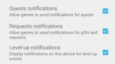 Captura de tela de Google Play services 17