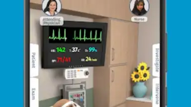 Captura de tela de Full Code Medical Simulation 8