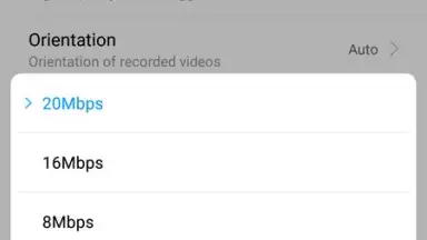 Captura de tela de MIUI Screen recorder 5