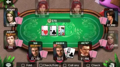 Captura de tela de DH Texas Poker 5