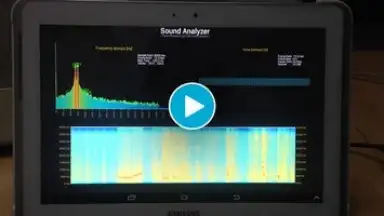 Captura de tela de SoundAnalyzer 1